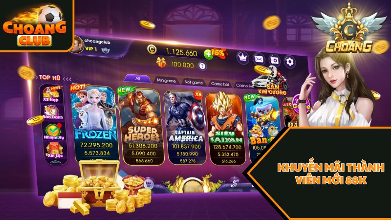Chương trình khuyến mãi thành viên mới 88k của ChoangClub có gì hot? 2 Điều kiện nhận khuyến mãi thành viên mới 88k